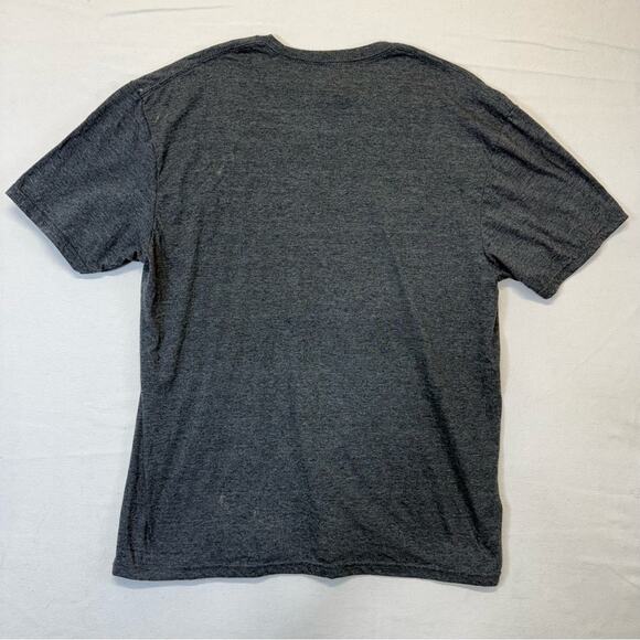 Graphic Tee Horror Movie Friends Design Gray Size XL - Picture 3 of 9